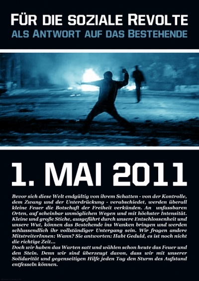 2011 Anarchistisches Plakat
